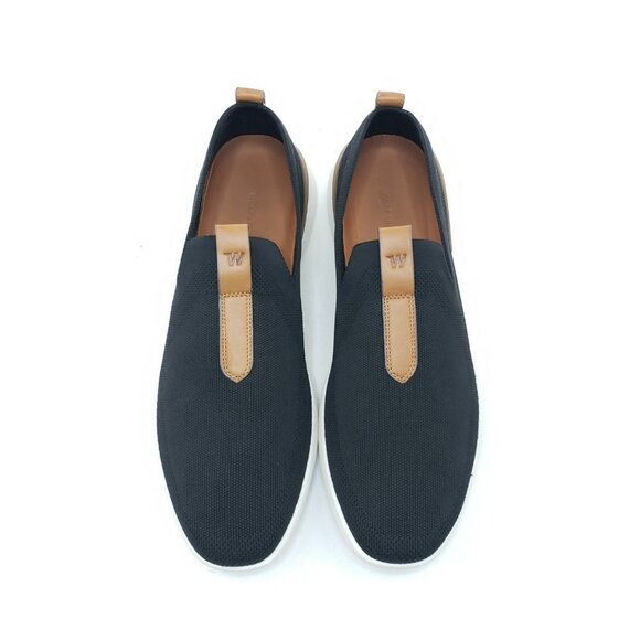 Wolf & Shepherd SwiftKnit Loafers Black Brown Slip On Mens Size 13 main image 8